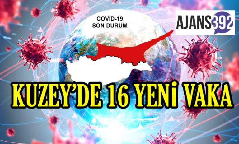 16 yerel pozitif vakaya rastlandı