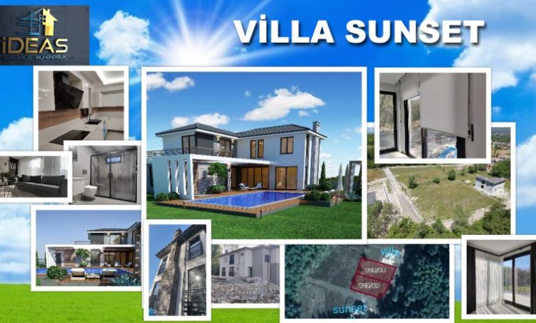 “MANZARANIZ VE EVİNİZ, VİLLA SUNSET’TE”