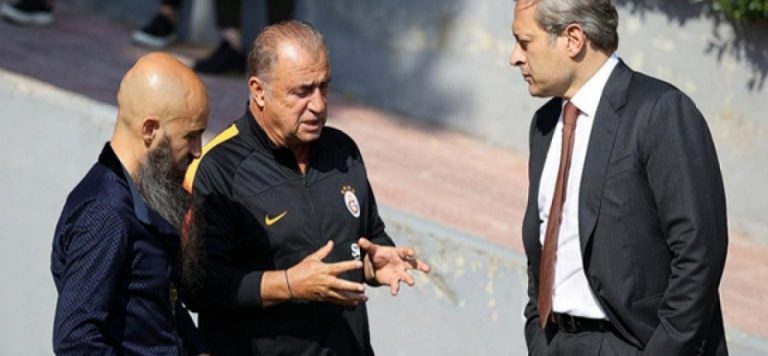 Florya’da Burak Elmas ve Fatih Terim zirvesi