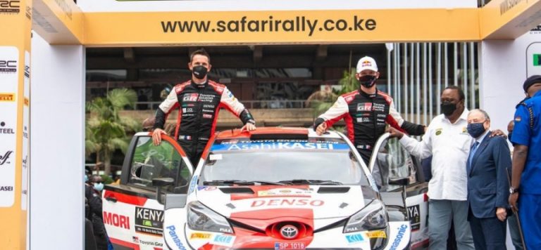 Kenya Rallisi’nin galibi Sebastien Ogier’nin