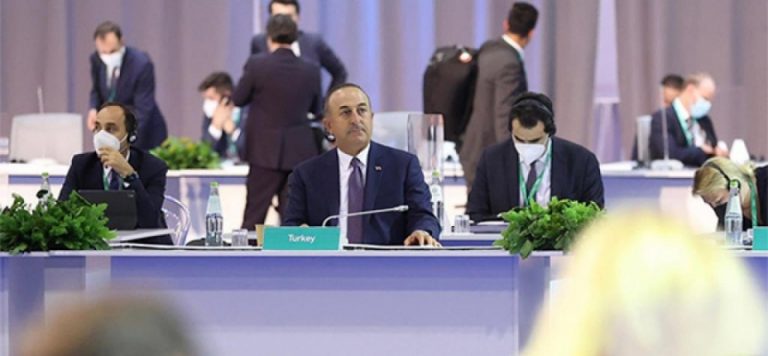 Bakan Çavuşoğlu Suriye konulu toplantıya katıldı