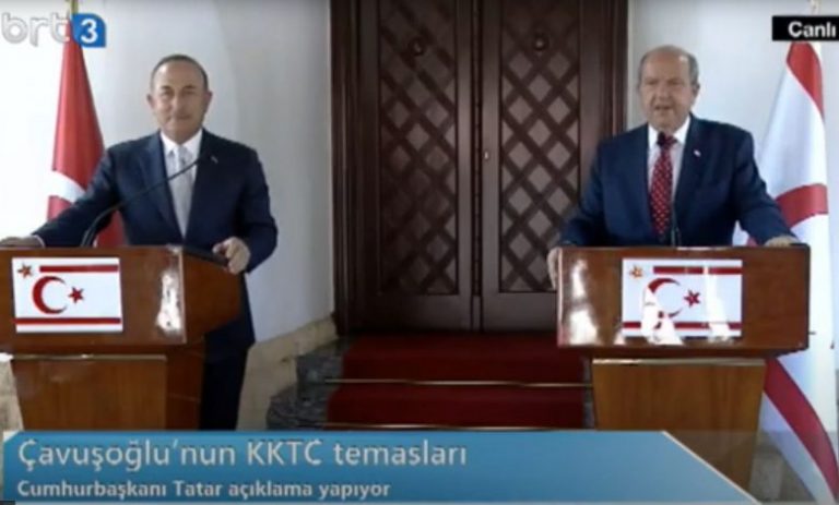 Çavuşoğlu: “Kıbrıs Türk halkını azınlık olarak gören bu zihniyeti biz de artık yok sayıyoruz”