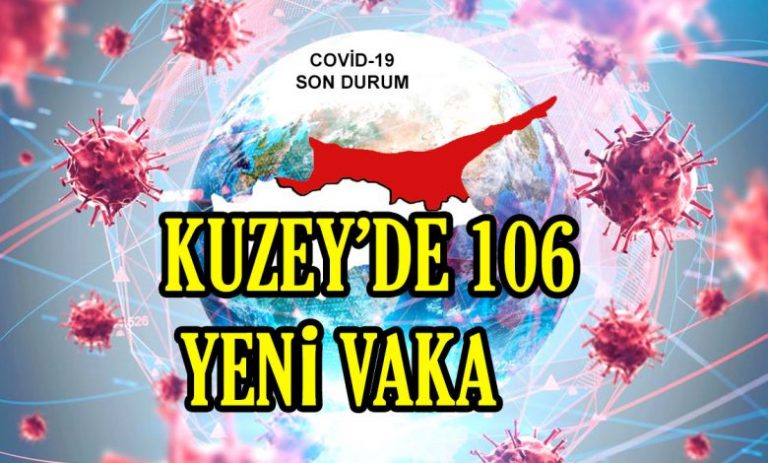 97’si yerel 106 pozitif vakaya rastlandı