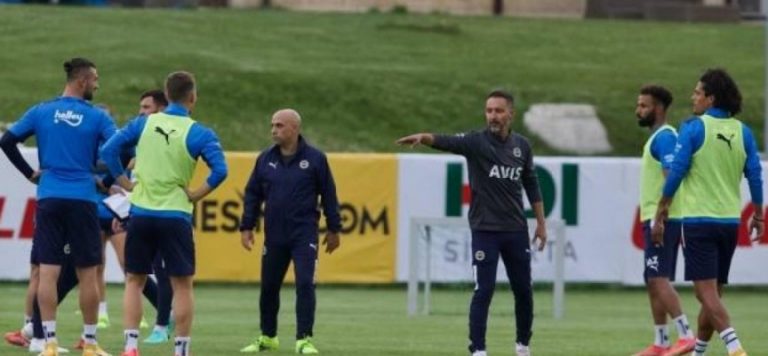 Fenerbahçe, Vitor Pereira yönetimindeki ilk çalışmasını yaptı