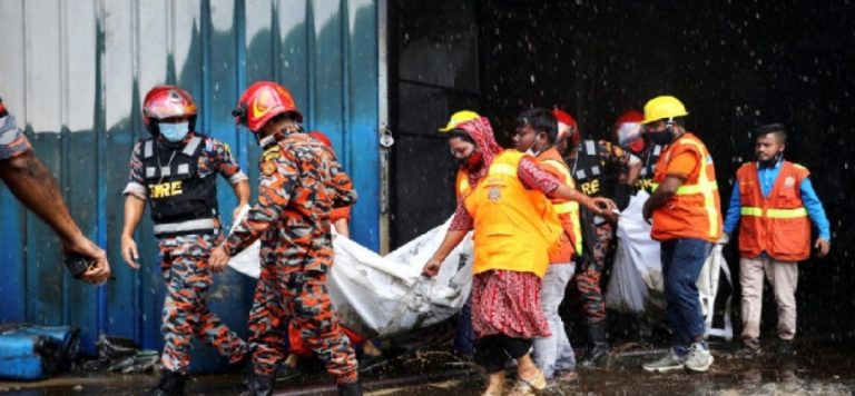 Bangladeş’teki yangın ile ilgili 8 kişi gözaltında