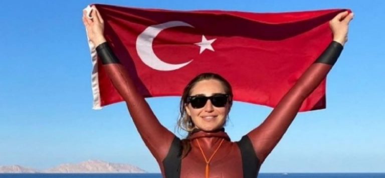 Şahika Ercümen’den Bahamalar’da Türkiye rekoru