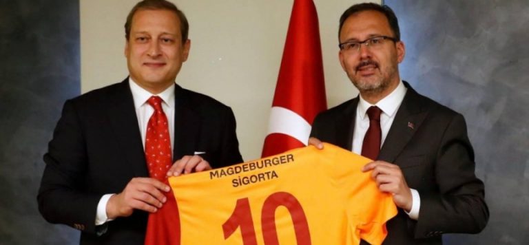 Bakan Kasapoğlu, Burak Elmas’ı kabul etti