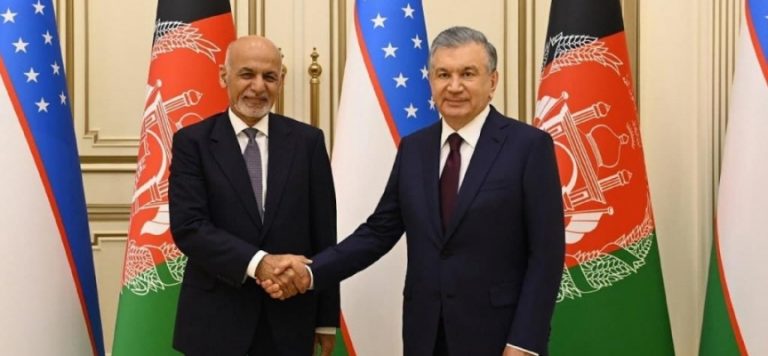 Mirziyoyev ile Gani görüşmesinde gündem “Afganistan”