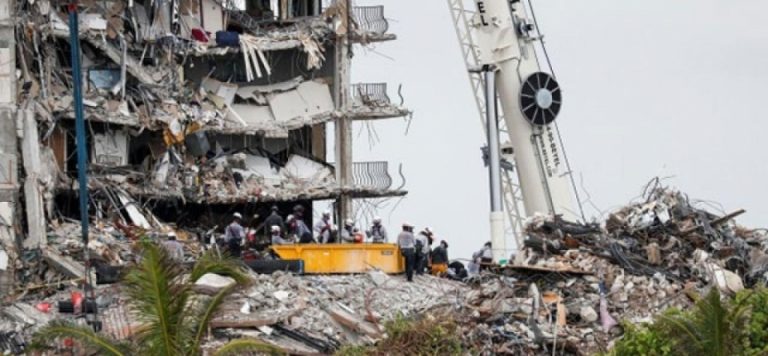 Miami’de çöken binada ölü sayısı 98’e yükseldi