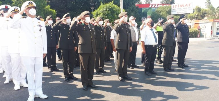 1 Ağustos Toplumsal Direniş Bayramı Gazimağusa’da törenle kutlandı