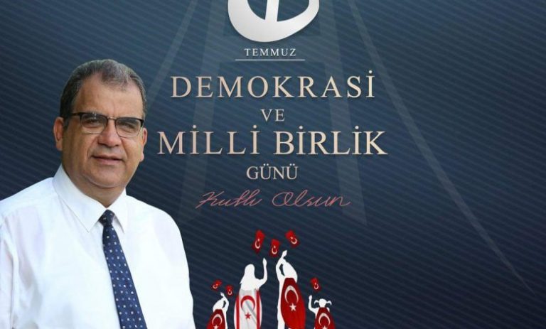 Sucuoğlu’nun 15 Temmuz Şehitlerini Anma, Demokrasi ve Milli Birlik Günü Mesajı