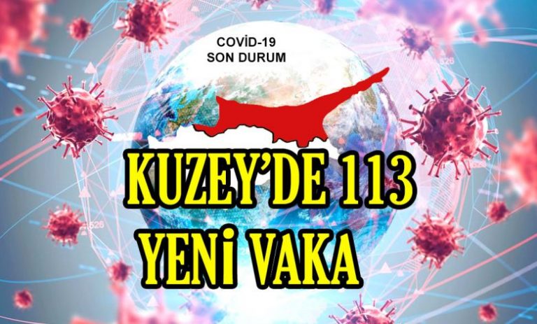 85’i yerel 113 pozitif vakaya rastlandı