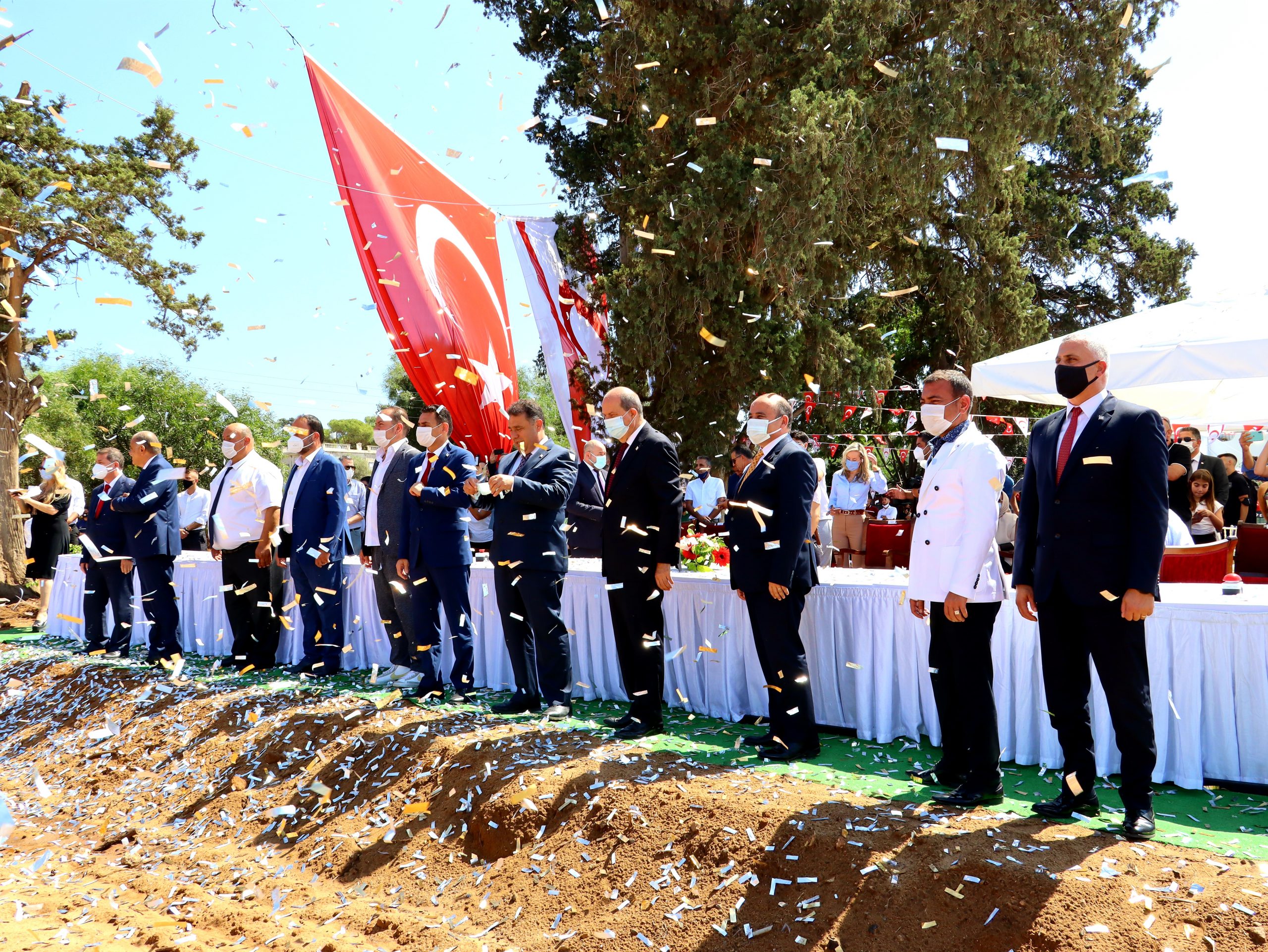 Yonpaş Metin Derinel Lisesi temeli atıldı