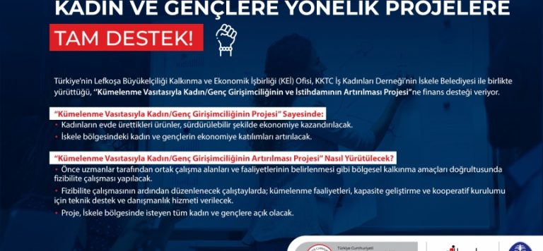 KEİ Ofisi, KKTC’de üreten bir ekonomik yapının oluşmasını destekliyor