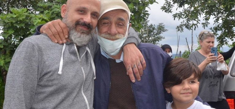 36 yıllık baba oğul hasreti mutlu son ile bitti