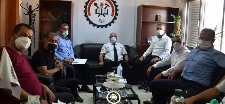 Çalışma Bakanı Çağman, işçi sendikalarının temsilcileriyle bir araya geldi