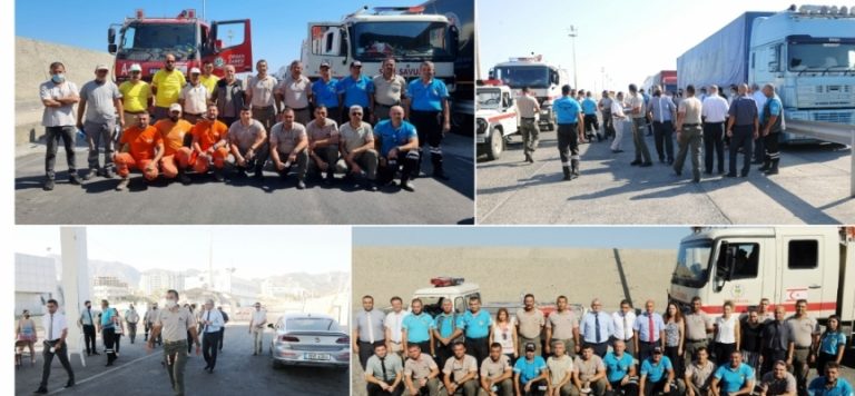 Sivil Savunma Teşkilatı Başkanlığı ekibi yurda döndü