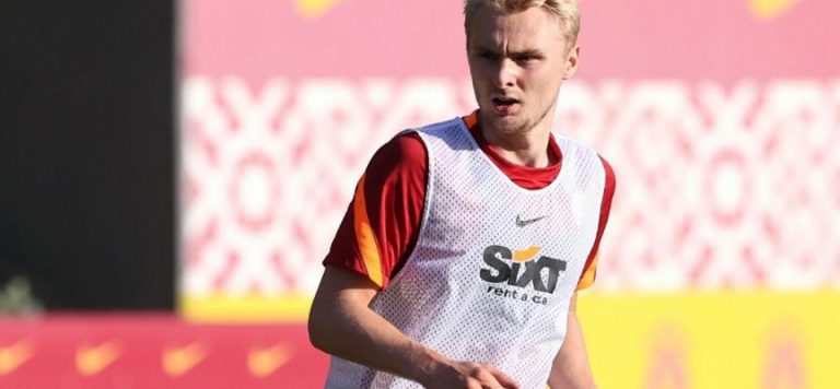 Galatasaray’da Victor Nelsson ilk antrenmanına çıktı