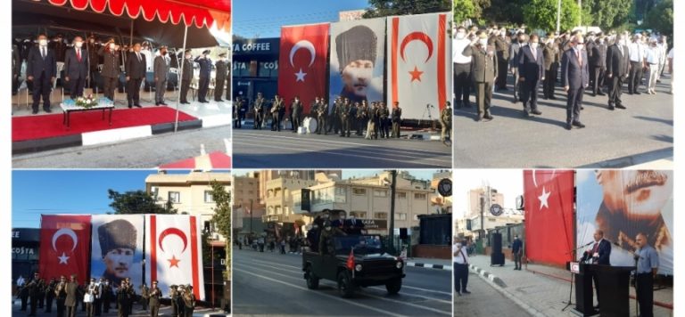 Gazimağusa’nın kurtuluşu törenlerle kutlandı