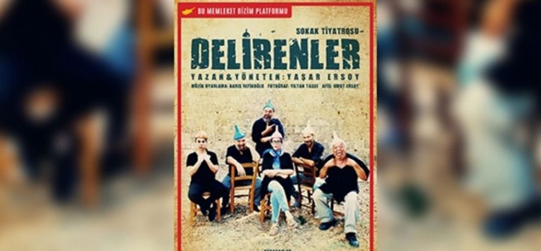 “Delirenler” adlı sokak tiyatrosu, Çarşamba günü Gazimağusa’da sahnelenecek