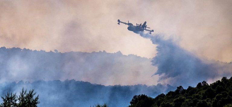 Fransa’da orman yangınları: 5 itfaiyeci yaralandı