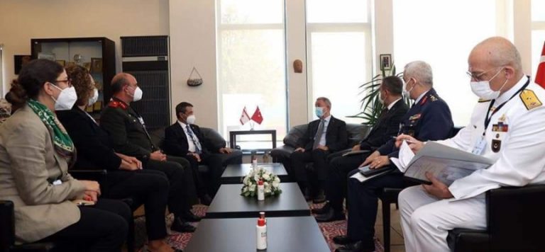 Ertuğruloğlu, Akar ile biraraya geldi