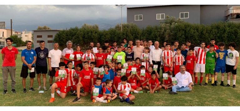 “Futbolda Bağımlılıklarla Mücadelede El Ele Projesi” başladı