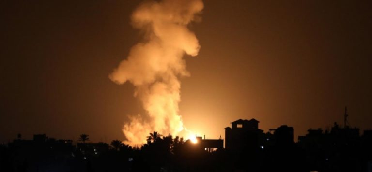 İsrail Gazze’de Filistin direniş gruplarına ait noktaları vurdu