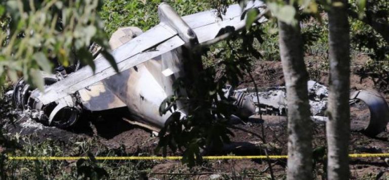 Meksika’da askeri uçak düştü: 4 yaralı