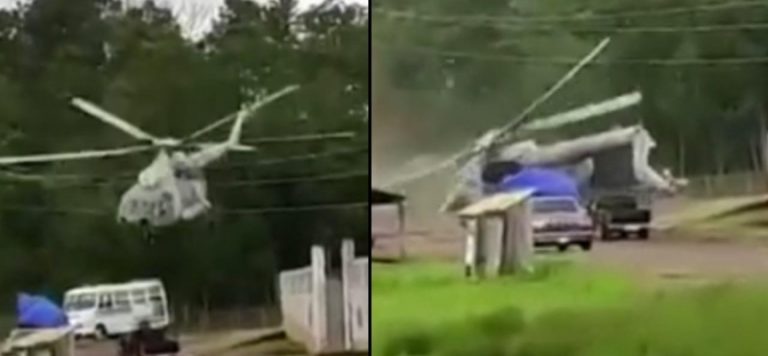 Meksika’da helikopter düştü: 4 yaralı