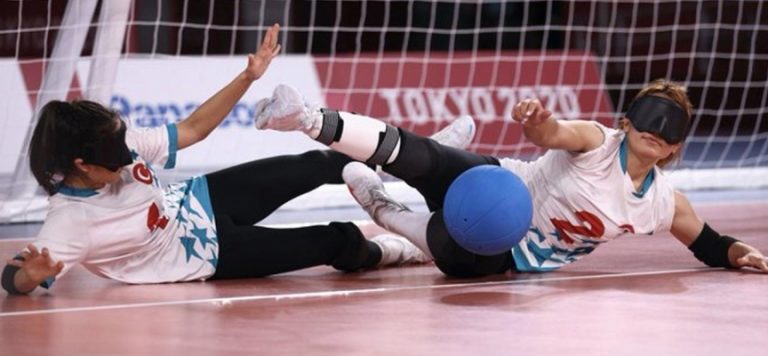 Kadınlar golbol milli takımı üçte üç yaptı