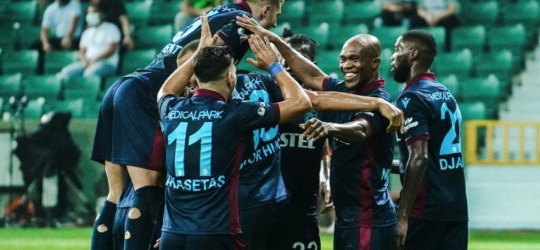 Trabzonspor haftayı zirvede bitirdi
