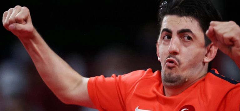 Masa tenisinde Abdullah Öztürk olimpiyat şampiyonu