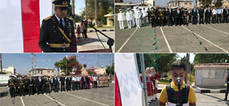 30 Ağustos Zafer Bayramı nedeniyle İskele’de iki tören düzenlendi