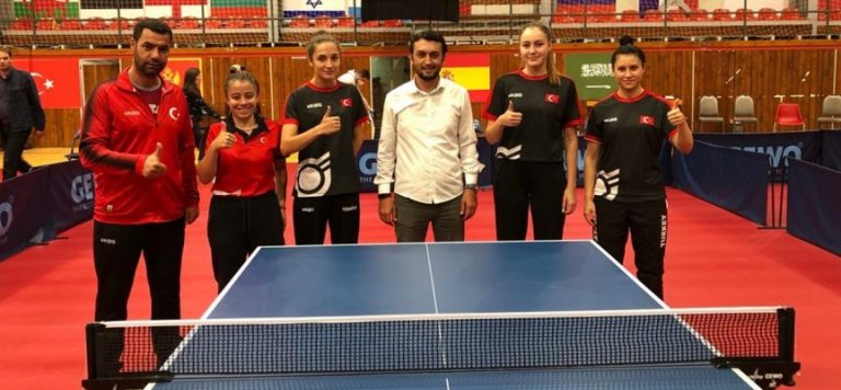 Masa tenisinde A Milli Kadın Takımı Romanya’da finale kaldı