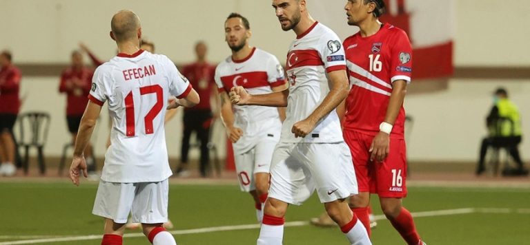 A Milli Futbol Takımı 4 maç sonra kazandı