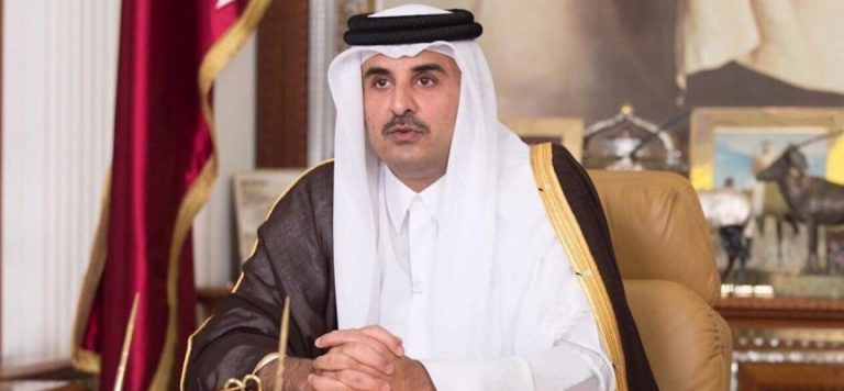 Katar Emiri Al Sani, Suudi Arabistan İçişleri Bakanı’yla görüştü