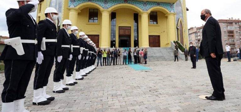 Cumhurbaşkanı Tatar, Kütahya’da Kıbrıs Barış Harekatı Gazileriyle bir araya geldi