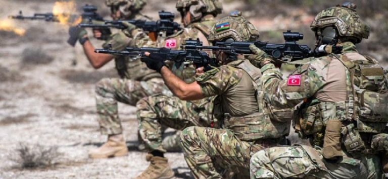 Türkiye ve Azerbaycan’ın SAT komandoları temsili düşman hedeflerini imha etti