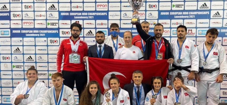 Avrupa Gençler Judo Şampiyonası’nda Türkiye gümüş madalya kazandı
