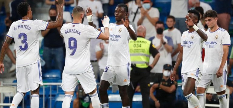 Real Madrid Bernabeu’ya farklı galibiyetle döndü