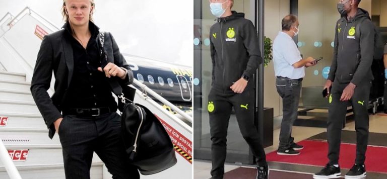 Borussia Dortmund Beşiktaş maçı için İstanbul’da