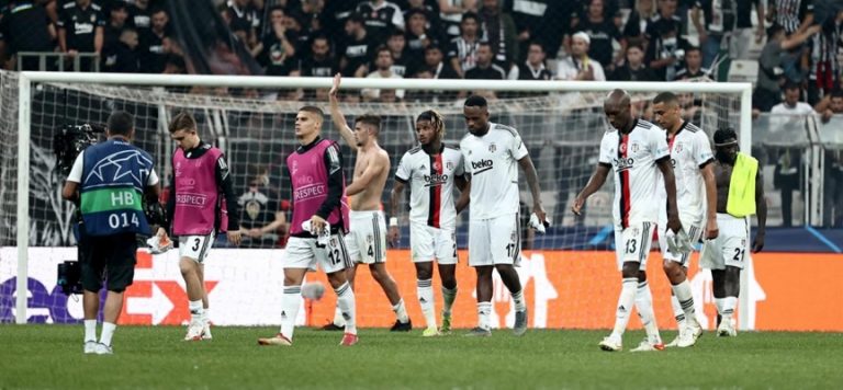 Beşiktaş bu sezon ilk kez gol yedi