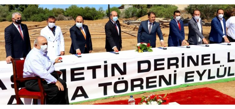 Yonpaş Metin Derinel Lisesi temeli atıldı