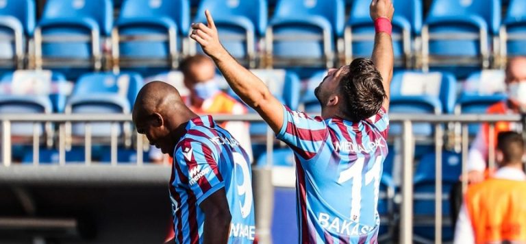 Trabzonspor’un golcüleri ligde 14 takıma bedel