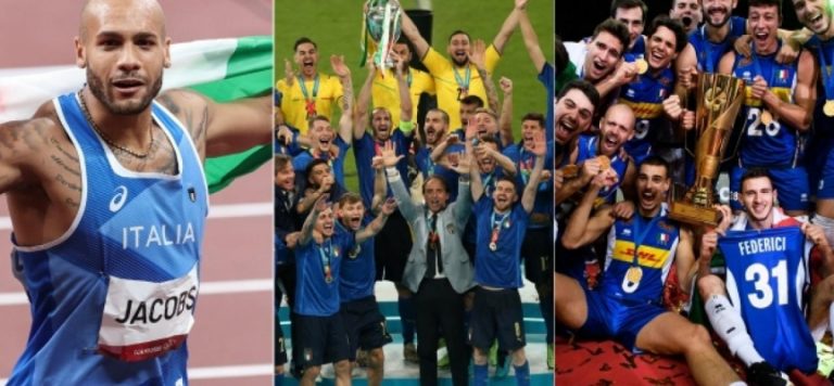 İtalya 2021 yazına sporda damga vurdu