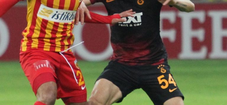 Galatasaray ile Kayserispor 51. randevuda