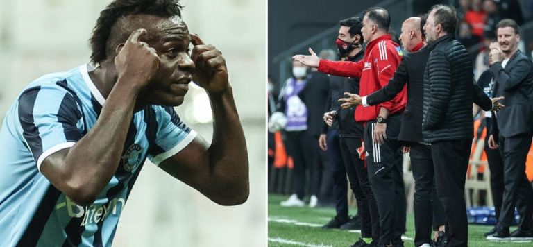 Balotelli’nin Beşiktaş maçındaki hareketi dünya basınında