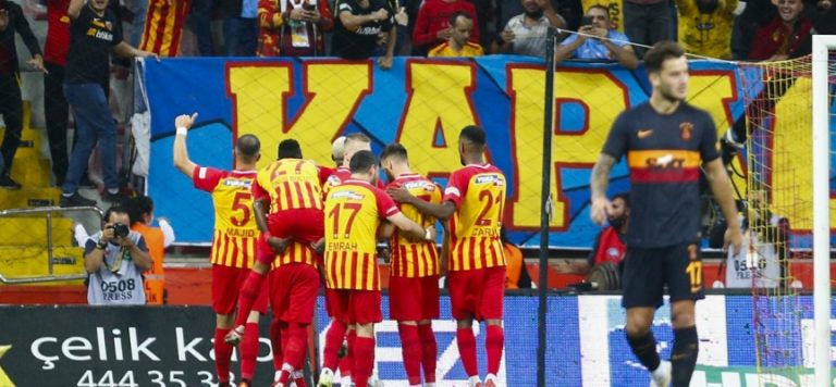 Galatasaray’a Kayseri’de soğuk duş