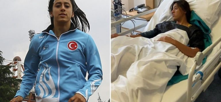 Dünya şampiyonu milli atlet Mizgin Ay ameliyat edildi